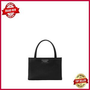 Mini Tote Bag with Crossbody Strap, Magnetic Closure, Recycled Nylon